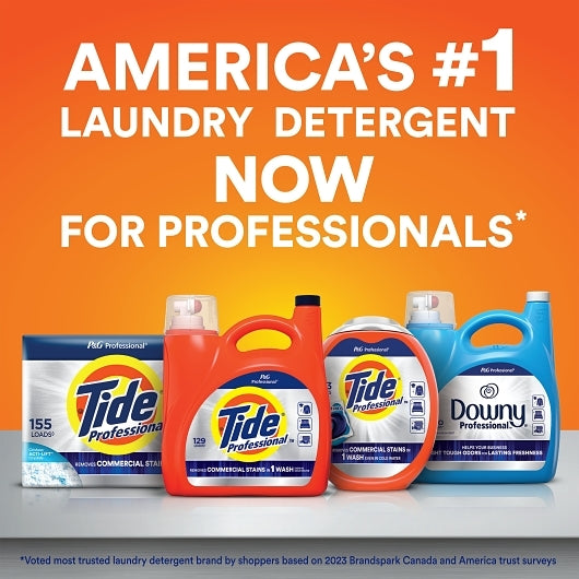 Tide Professional Laundry Detergent Liquid He Original 129 Load, 4 x 170 oz Case - DOT product image 5