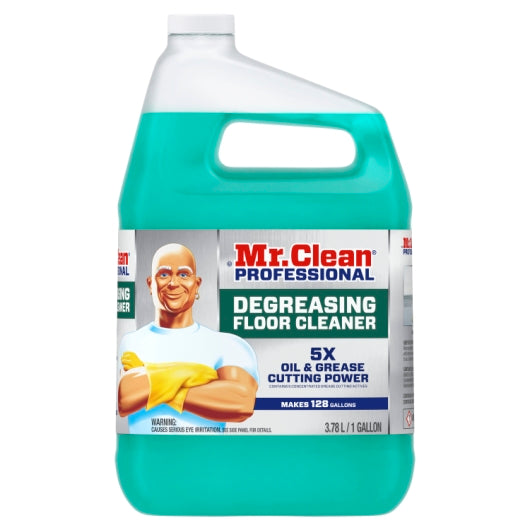 Mr. Clean Professional Degreasing Floor Cleaner, 3 x 1 GA Case - Cleaners & Sanitizers