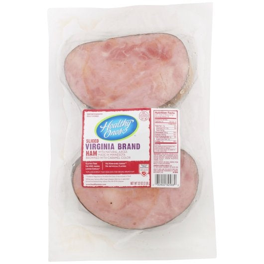 Armour Eckrich Healthy Ones Virginia Brand Sliced Ham, 2 Pound - 6 per case. - DOT product image 4