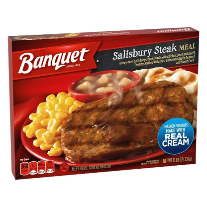 Banquet Salisbury Steak Meal, 12 x 11.88 oz Case - DOT product image 2
