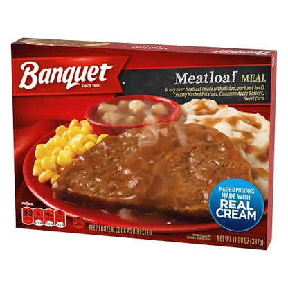 Banquet Classic Meatloaf Meal, 12 x 11.88 oz Case - DOT product image 3