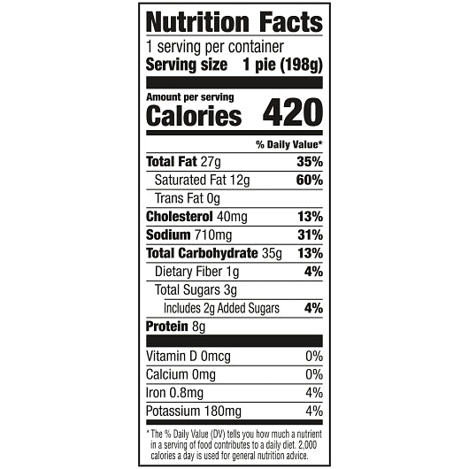 Banquet Beef Pot Pie, 24 x 7 oz Case - DOT product image 6