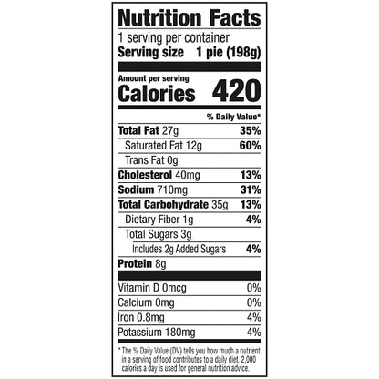 Banquet Beef Pot Pie, 24 x 7 oz Case - DOT product image 6