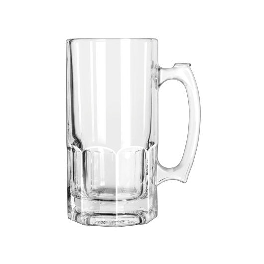 Libbey GIBRALTAR Super Mug Glass 34 Oz, 1 x 12 each Case - Glassware & Drinkware