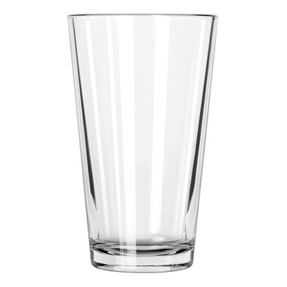 Libbey Restaurant Basics® 16 oz Heat-Treated Mixing Pint Glass, 1 x 24 each Case - Glassware & Drinkware