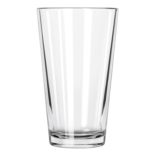 Libbey Restaurant Basics® 16 oz Heat-Treated Mixing Pint Glass, 1 x 24 each Case - Glassware & Drinkware