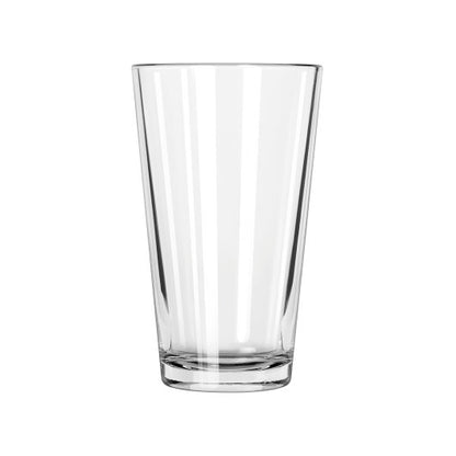 Libbey Restaurant Basics® 16 oz Mixing Pint Glass, 1 x 24 each Case - Glassware & Drinkware