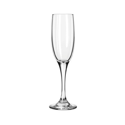 Libbey Embassy Tall Flute Glass 6 Oz, 1 x 12 each Case - Glassware & Drinkware