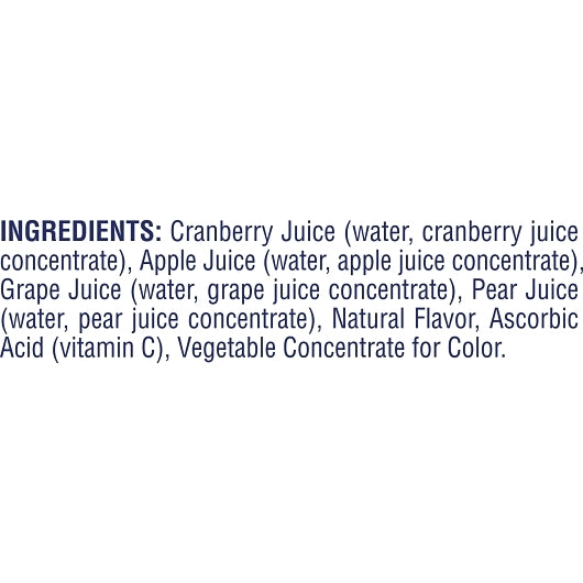 Ocean Spray 100% Cranberry Juice, 4 x 6 x 10 oz Case - DOT product image 5