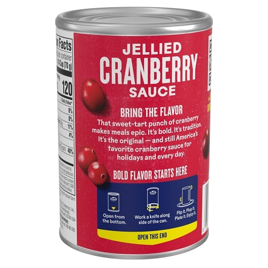 Ocean Spray Jellied Cranberry Sauce, 24 x 14 oz Case - DOT product image 4