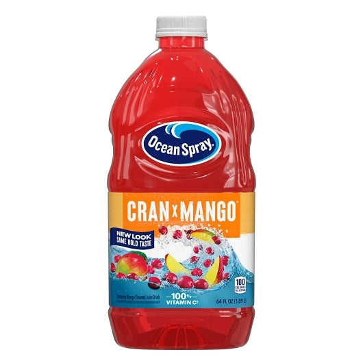 Ocean Spray Cranberry Mango, 8 x 64 fl oz Case - Juices