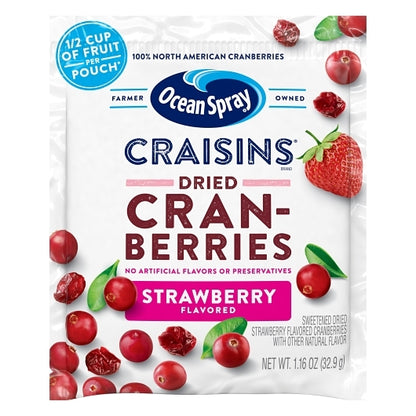 Craisins Strawberry Craisins, 200 x 1.16 oz Case - DOT product image 2