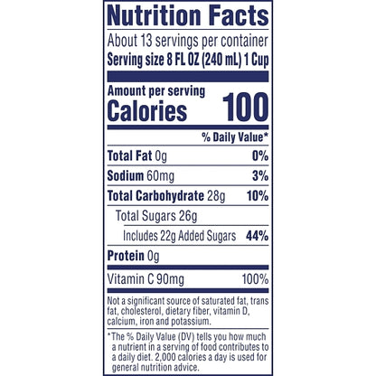 Ocean Spray Drink Cranberry Grape Juice Drink, 6 x 101.4 fl oz Case - DOT product image 6