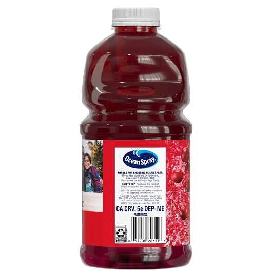 Ocean Spray Cranberry Juice 100%, 6 x 101.4 fl oz Case - Juices - image 2