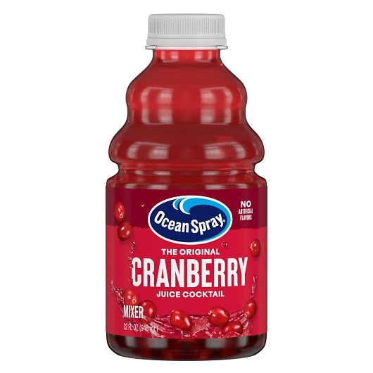 Bar Pac Cranberry Cocktail Juice, 12 x 32 fl oz Case - Beverages