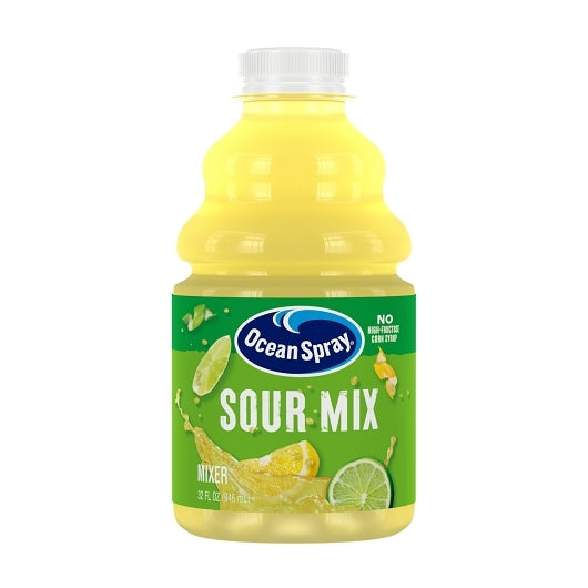Ocean Spray Bar Pac Sour Mix Cocktail Mixer, 12 x 32 fl oz Case - Beverages