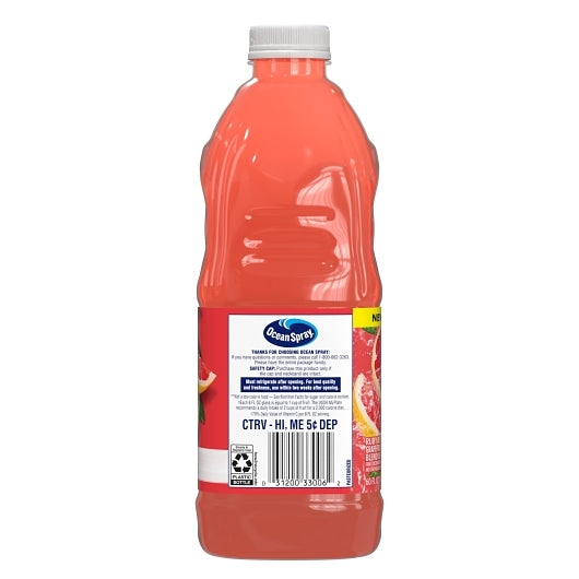 Ocean Spray 100% Ruby Red Grapefruit Juice, 8 x 60 fl oz Case - DOT product image 3