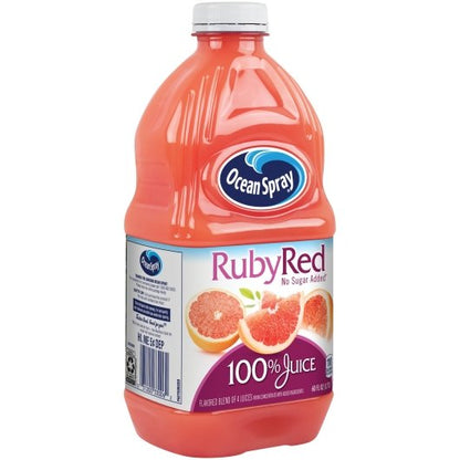 Ocean Spray 100% Ruby Red Grapefruit Juice, 8 x 60 fl oz Case - DOT product image 4