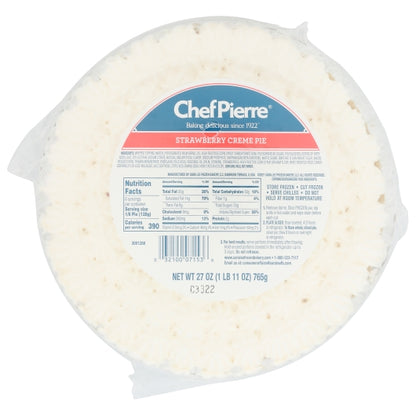 Chef Pierre Strawberry Cream Pie, 6 x 27 oz Case - DOT product image 2