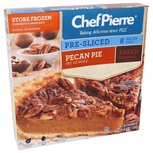 Chef Pierre 10 Inch Pecan Pie, 8 Slices per Pie, 6 x 36 oz Case - DOT product image 4