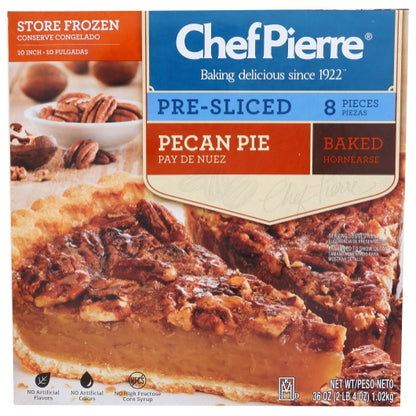 Chef Pierre 10 Inch Pecan Pie, 8 Slices per Pie, 6 x 36 oz Case - DOT product image 2