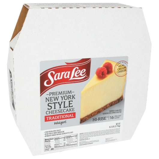 Sara Lee 10 Inch Hi-Rise Restaurant Reserve New York Style Cheesecake, 16 Slices per Cheesecake, 2 x 131 oz Case - DOT product image 3