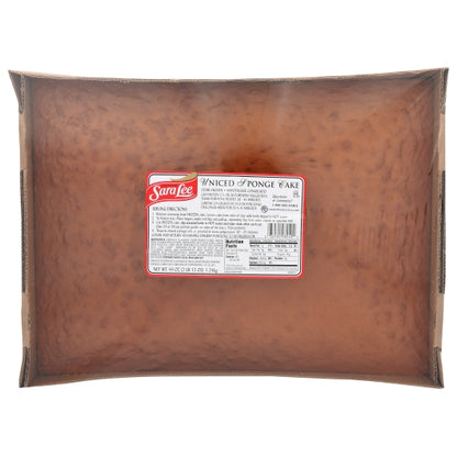 Sara Lee 12" x 16" Uniced White Sponge Cake, 4 x 44 oz Case - DOT product image 2