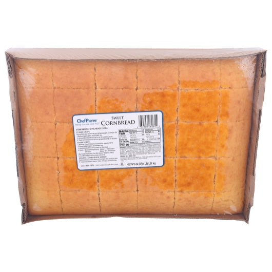 Chef Pierre Good Ole Cornbread, 4 x 64 oz Case - Bakery & Desserts