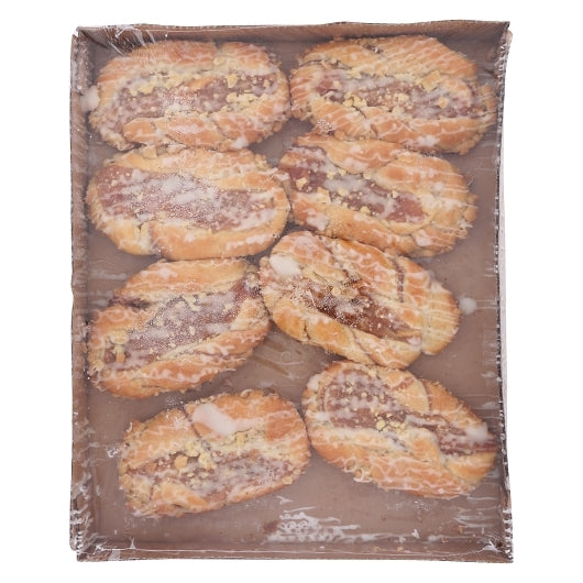 Chef Pierre Bear Claw Pastry Variety Pack (16 Apple, 16 Cheese, 8 Cherry, 8 Cinn Almond), 1 x 6 ct Case - Front/center packaged product image