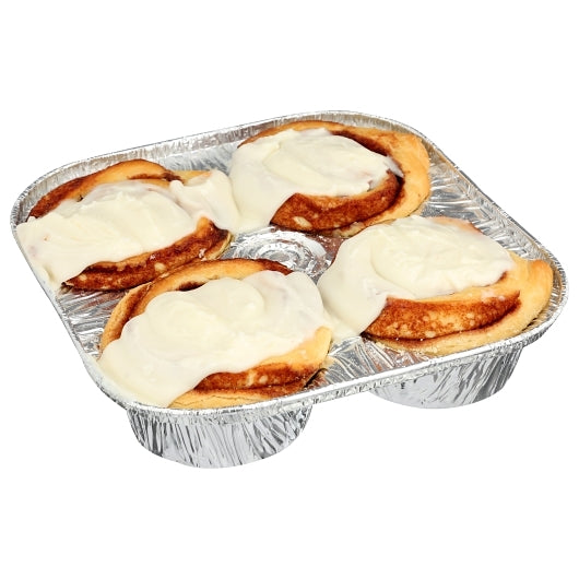 Sara Lee Oven Fresh Par Baked Cream Cheese Cinnamon Roll, 6 x 1.2 lb Case - Breads, Rolls & Buns