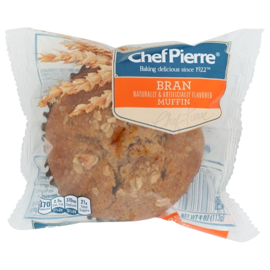 Chef Pierre Individually Wrapped Muffin Variety Pack: 12 Blueberry, 6 Bran & 6 Banana Nut Muffin, 1 x 24 ct Case - DOT product image 5