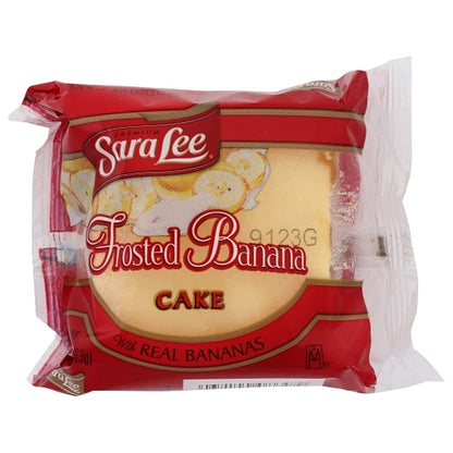 Sara Lee Individually Wrapped Iced Banana Cake, 24 x 2.25 oz Case - Bakery & Desserts