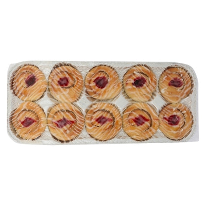 Chef Pierre Thaw N Serve Variety Pack Danishes, 1 x 5 ct Case - DOT product image 2