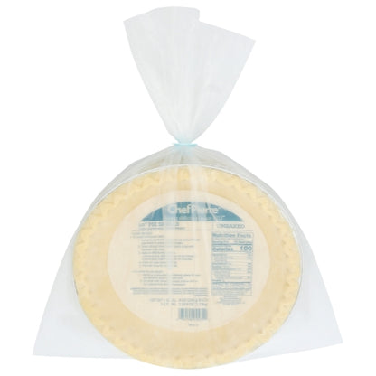 Chef Pierre 8 Ounce Unbaked Pie Crust 10 Inch Vegetable Shortening, 4 x 8 oz Case - Bakery & Desserts