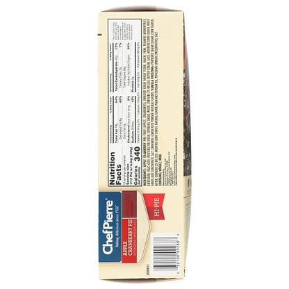Chef Pierre 10 Inch Unbaked Apple Cranberry Pie, 6 x 51 oz Case - DOT product image 7