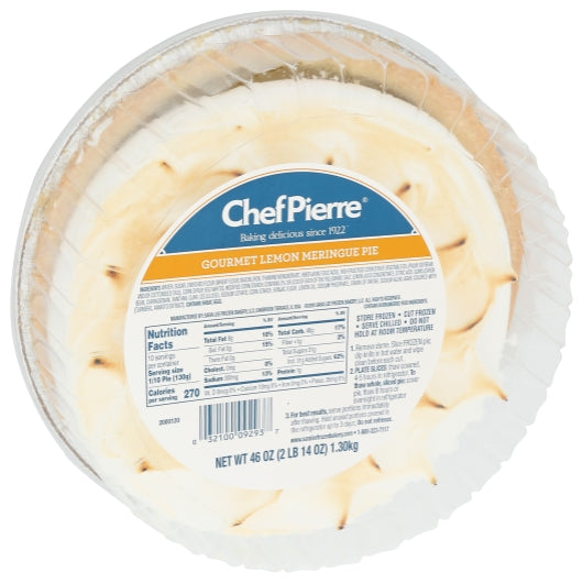 Chef Pierre Gourmet Lemon Meringue Hi-Pie, 4 x 2.875 lb Case - DOT product image 3