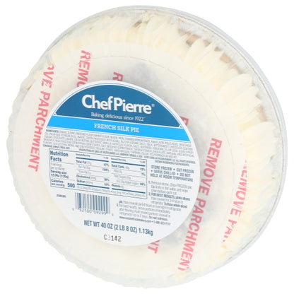 Chef Pierre 10 Inch Gourmet French Silk Pie, 4 x 2.5 lb Case - DOT product image 4
