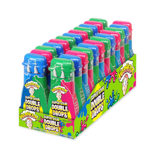 Warheads Super Sour Double Drops, 8 x 24 x 1.01 fl oz Case - DOT product image 4