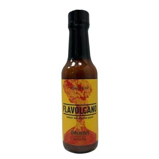 Pancheros Flavolcano Hot Sauce Bottle, 1 x 60 oz Case - Condiments & Sauces