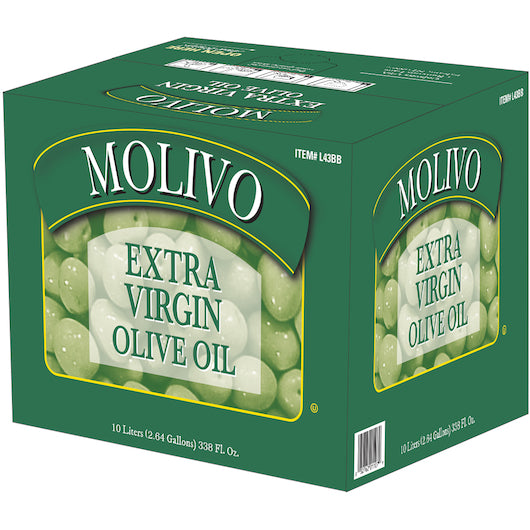 Molivo Extra Virgin Olive Oil Bag In Box, 1 x 10 LT Case - Condiments & Sauces