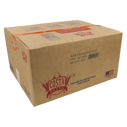 (Price/Case)Costa 1WN Costa Egg Noodle Wide - 1/2 Wide - DOT product image 8