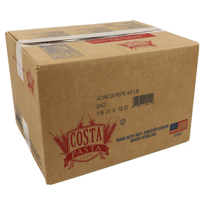 Costa Acini Di Pepe Pasta, 4 x 5 lb Case - DOT product image 8