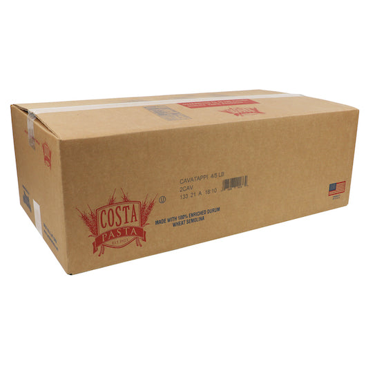 Costa Cavatappi Pasta, 4 x 5 lb Case - DOT product image 8