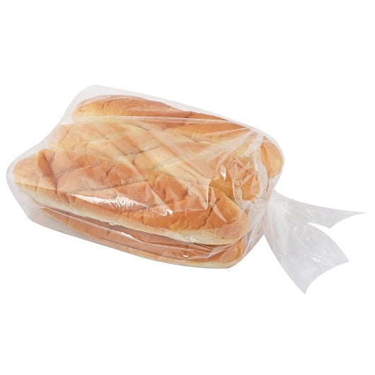 Piantedosi 12 Inch Fully Baked White Sliced Sandwich Roll, 1 x 15.6 lb Case - Breads, Rolls & Buns