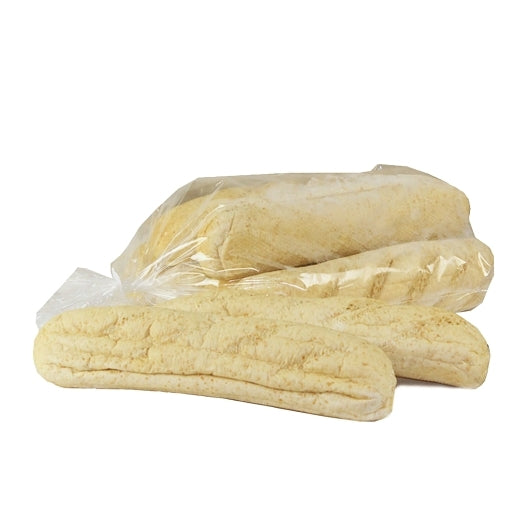 Sub Express 12 Inch Par Baked European Style Wheat Roll, 8 x 6 ct Case - Breads, Rolls & Buns