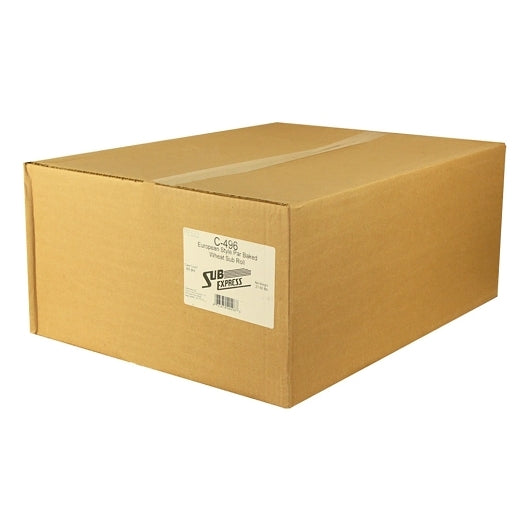 Sub Express 12 Inch Par Baked European Style Wheat Roll, 8 x 6 ct Case - DOT product image 3