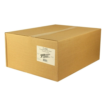 Sub Express 12 Inch Par Baked European Style Wheat Roll, 8 x 6 ct Case - DOT product image 3