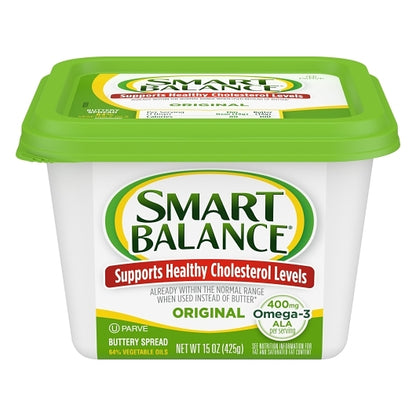 Smart Balance Original Buttery Spread Squeeze 15oz (PACK OF 6) - DOT product image 1