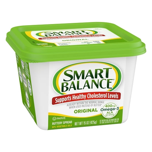 Smart Balance Original Buttery Spread Squeeze 15oz (PACK OF 6) - DOT product image 2