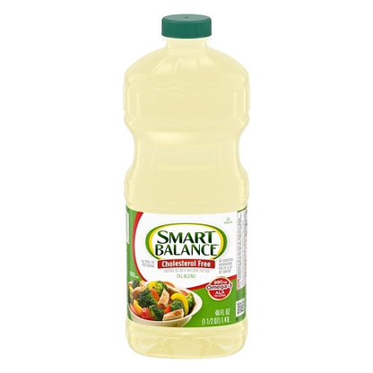 Smart Balance Omega Blend Oil, 9 x 48 fl oz Case - Pantry Ingredients